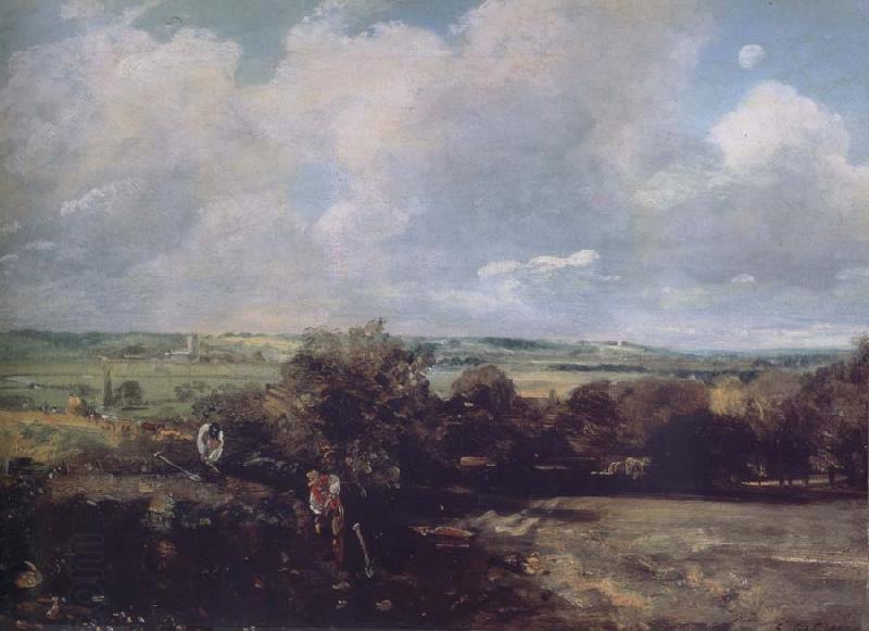 John Constable The Stour Valley and Dedham Village